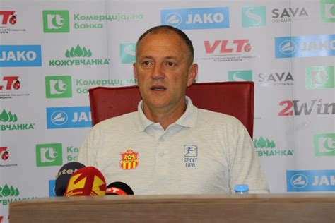 Press Conference For The Cup Of Macedonia Ffm Football Federation
