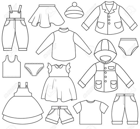Одежда для детей Рисование Раскраски и Фото detskieru ru