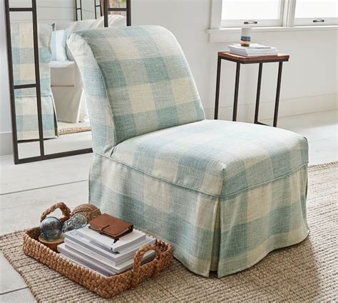 Change up your home decor with slipcovers for your chairs. Leigh Slipcovered Slipper Chair | Slipcovers for chairs ...