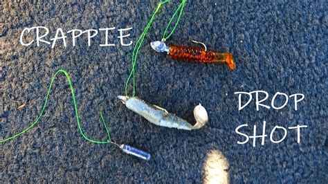 Tie Two Jigs On One Line With Dropshot Dropshot Crappie Ep22 Of 30