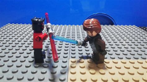 Darth Maul Having His Revenge On Master Skywalker Gone Wrong Lego Stop