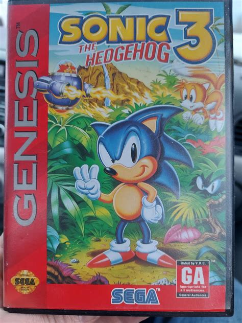 Sonic The Hedgehog 3 Box Only Sega Genesis