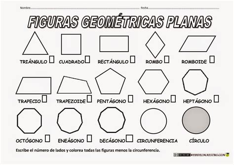 Collection Of Figuras Geometricas Con Sus Nombres Formas Geometricas