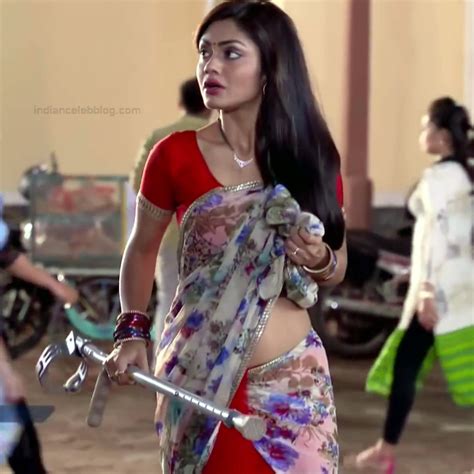 Sreejita De Hindi Serial Actress Hot Pics In Saree Indian Telly Show