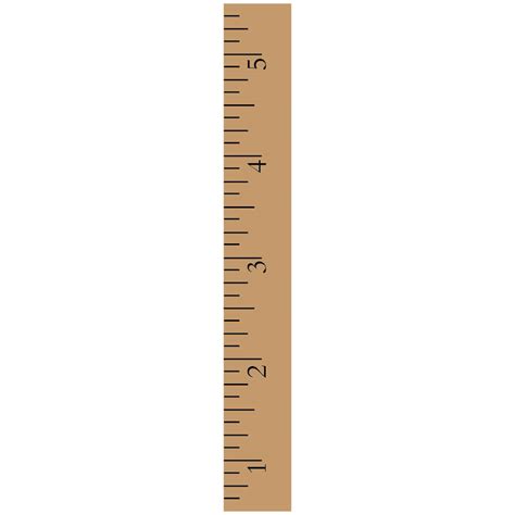 Printable Height Ruler Growth Chart
