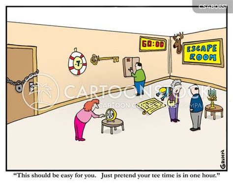 Escape Room Cartoons And Comics Funny Pictures From Cartoonstock