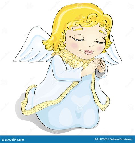 Cartoon Angel Stock Vector Illustration Of Background 21475328