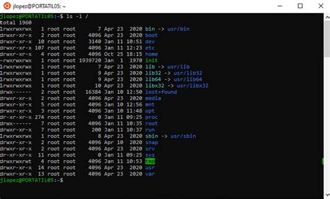 Estructura Del árbol De Directorios De Linux