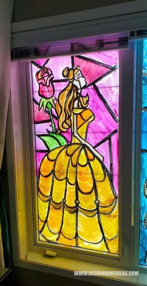 Diy Stained Glass Window Paint Paint Your Own Stained Glass Windows Decor Home Ideas Diy