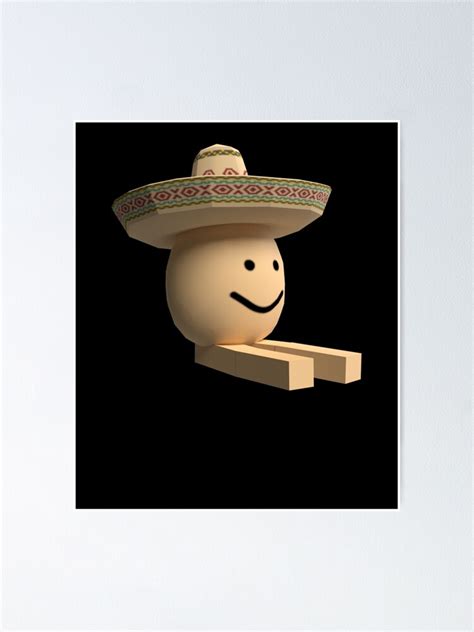 Roblox Poco Loco Meme Egg With Legs Roblox Poster By Ludivinedupont