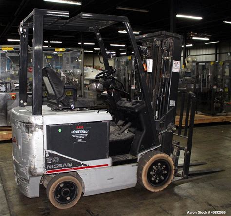 Used Nissan Electric Fork Lifttruck Model Mcp1