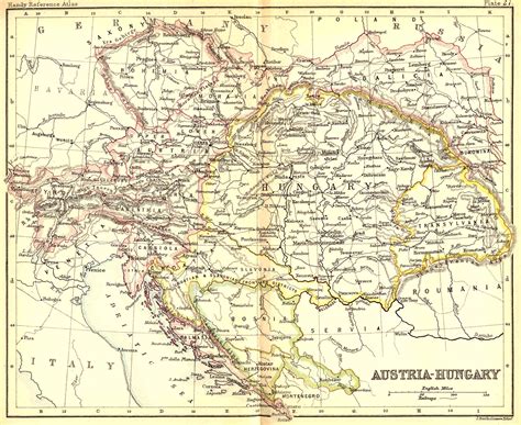 Austro Hungarian Empire Map United States Map