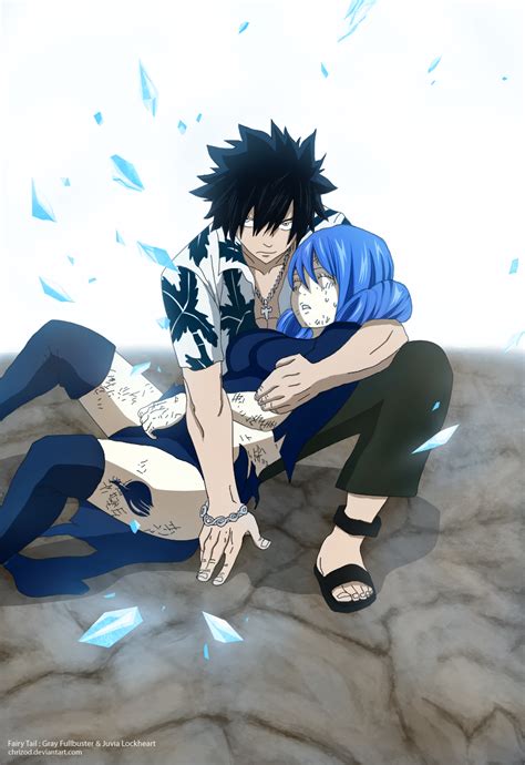 Fairy Tail Gray And Juvia By Chrizod On Deviantart