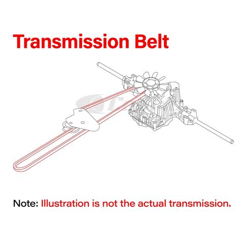 V Belt Transmission Drive Belt For John Deere Lt150 Lt160 Lt170 Lt180