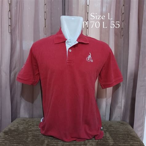 Kaos Beanpole Merah On Carousell