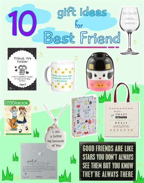 These memorable gift ideas will secure your status as her #1. Gifts for Best Friend - 10 Fun and Cool Ideas - Vivid's