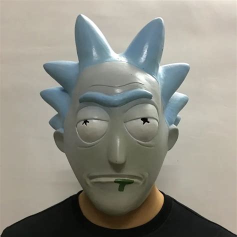 Anime Rick And Morty Mask Cosplay Helmet Cute Full Face Head Late