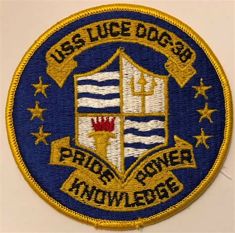 Details About Uss Luce Ddg 38 Us Navy Naval Ship United States Military