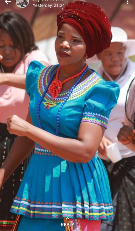 Short Peplum Pedi Yele Ka Ditepa African Traditional Wear Traditional Outfits African Print