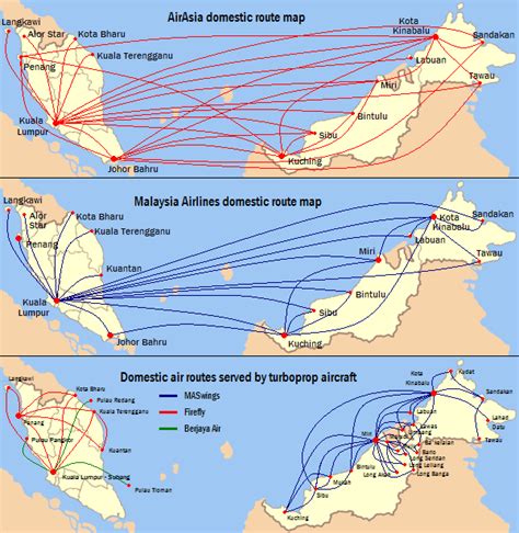 See detailed map of the airline's current routes and read helpful user reviews. Malaysia in The Map - Malaysia Track