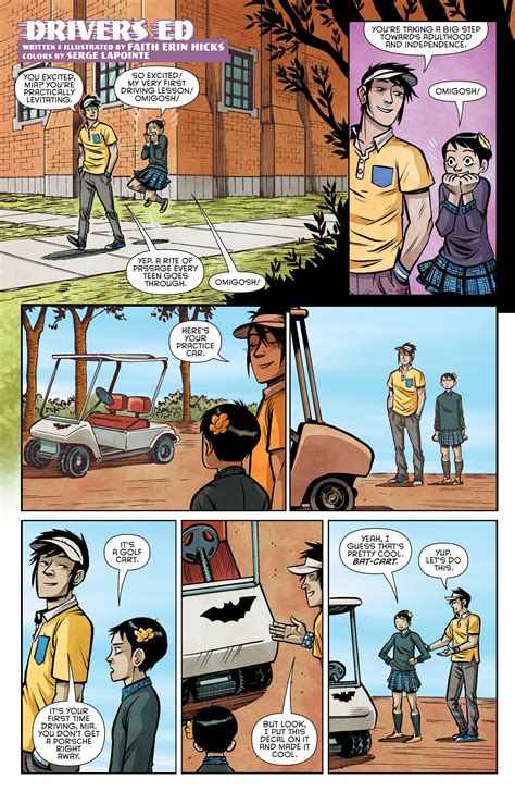 Read Online Gotham Academy Comic Issue