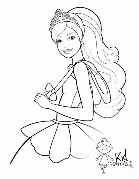 You will find and download 300+ printable barbie adventures pictures there. Barbie Ballerina Coloring Pages - Coloring Home