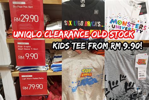 Cause im wearing everything uniqlo here. Uniqlo Clearance Old Stock Kids T Shirt from RM 9.90