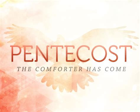 The Comforter Has Come Power Of The Cross Blog