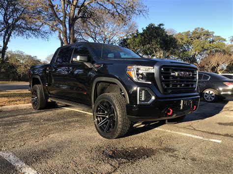 2021 Gmc 1500 At4 Carbon Pro 4play Wheels Readylift 175 Leveling Kit