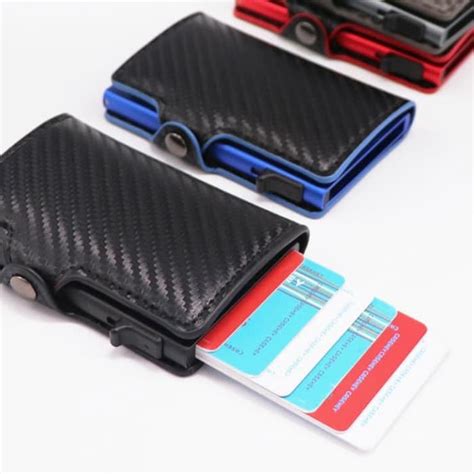 Wallet shopee is software duly linked with mobile app and website, to equip business with one of strongest tool of increasing sale, called as cashback scheme. Dompet Luxury Carbon Fiber Mini Pop Up Rfid Wallet ...