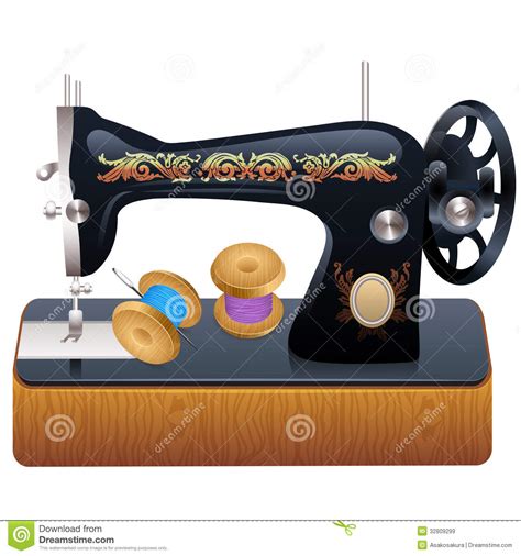 Download Sewing Machine, Vector Royalty Free Stock Images - Image ...