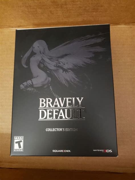 Bravely Default Collectors Edition Nintendo 3ds 2014 Bravely Default 3ds Book Cover