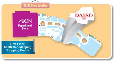 They are in aeon bukit mertajam in penang, aeon seri manjung in perak, aeon kulaijaya in. DAISO (by AEON)