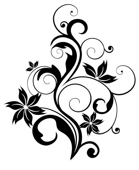 Gambar Download Gratis Vector Floral Ornament Cdr Vectorisme Batik