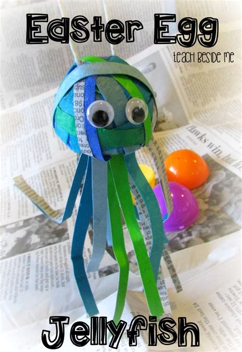 Easter Egg Jellyfish Craft Teach Beside Me