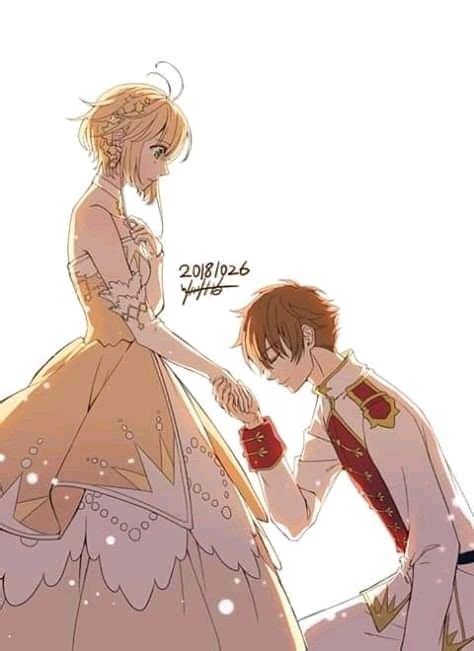 The Prince Kisses The Hand Of The Princess 💜 Anime Cardcaptor Sakura