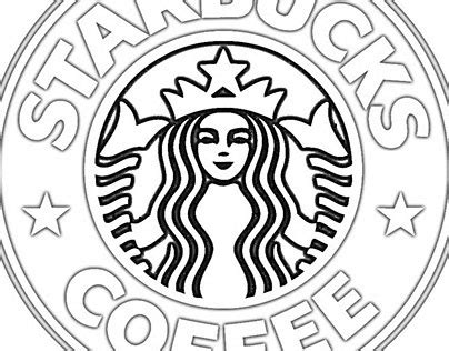 Starbucks Logo Coloring Page Printable Coloring Pages