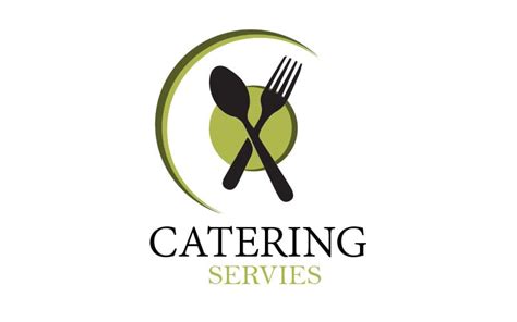 Service De Restauration Pour Tous Modèle De Logo De Service Alimentaire