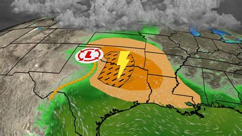 Severe Storms With Large Hail Possible To Start Weekend