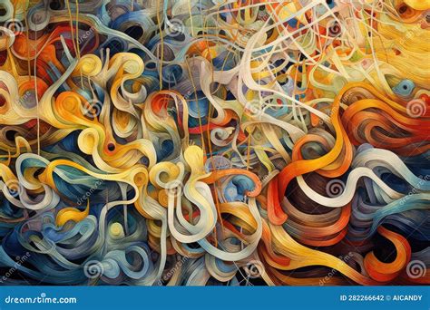 Symphony of Interwoven Threads and Abstract Patterns, Creating a