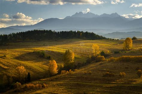 Tatras From Pieniny Stock Image Image Of Autumn Park 93371249