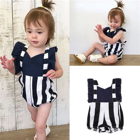 2017 Pudcoco Brand New Fashion Kids Baby Toddler Girls Boys Striped