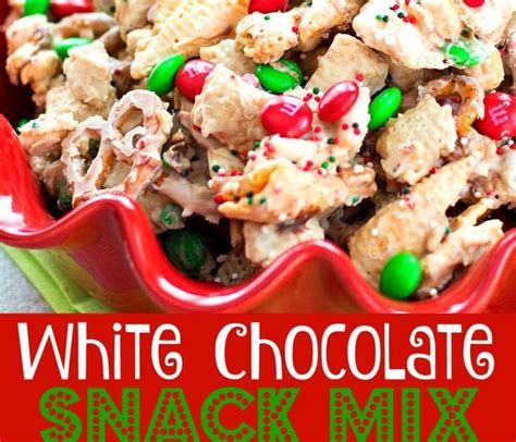 Christmas Trail Mix Recipe White Chocolate