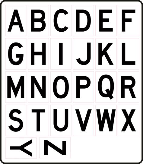 Free Alphabet Printables Alphabet Template Letters A Z Ph