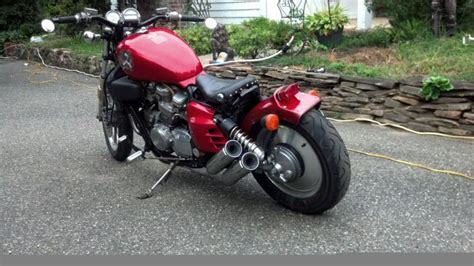 Bobber Custom Honda Super Magna 700 Cc Runs For Sale On 2040 Motos