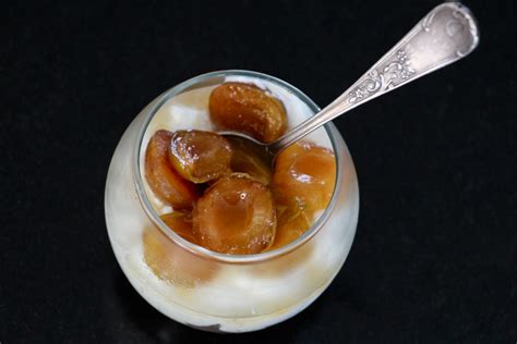 Then add the mascarpone, sugar, vanilla sugar and flour. Le Cheesecake individuel à la Mirabelle rôtie - Casserole ...