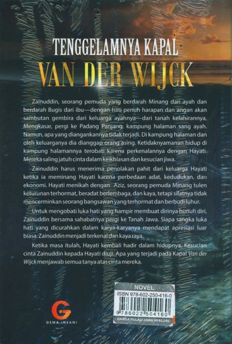 Novel Tenggelamnya Kapal Van Der Wijck : Tenggelamnya kapal van der wijck. - lovairz