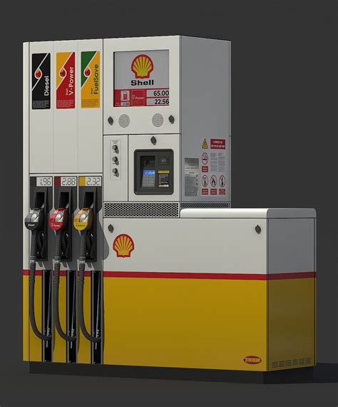 Fuel Dispenser Shell Tokheim Quantium 510 Behance