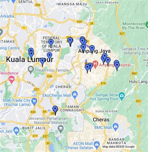 Alamat Di Wilayah Persekutuan Kuala Lumpur