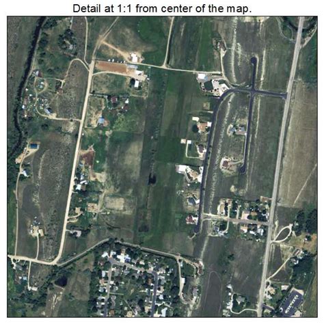 Aerial Photography Map Of Laporte Co Colorado